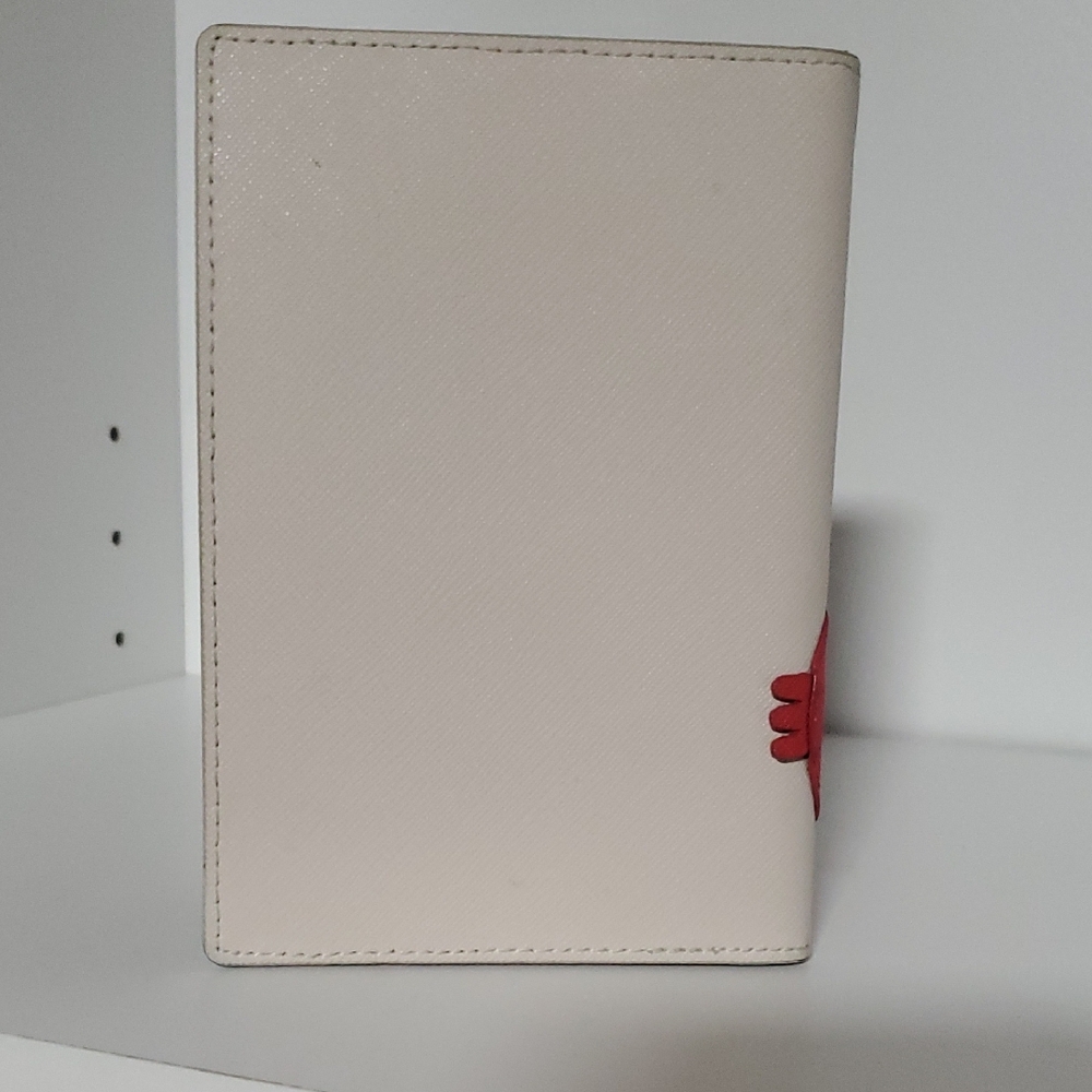 Kate Spade Cream and Red Crab Passport Holder - Picture 4 of 5